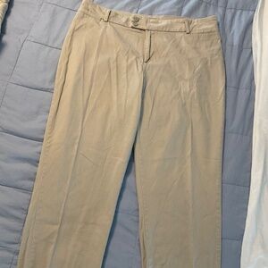 Lee Extended Tab Waist Khakis, size 20